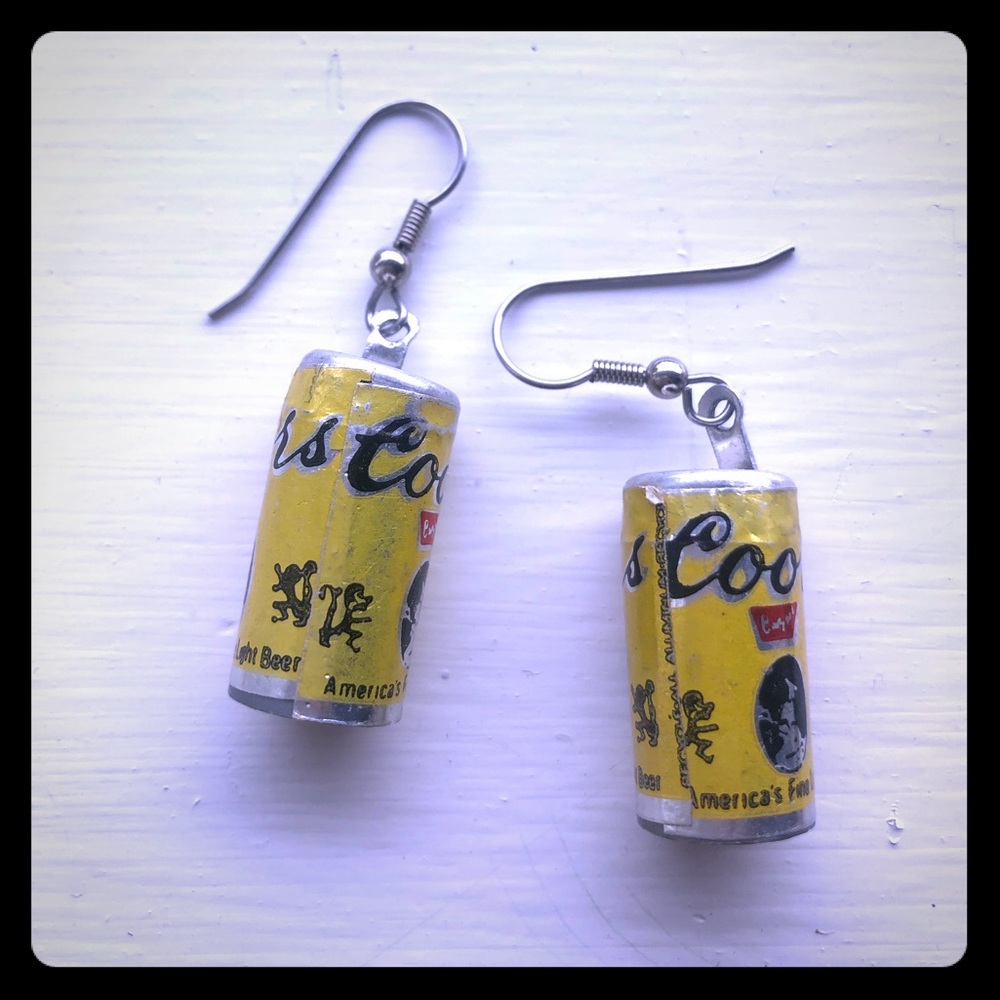NWOT 🍻fun Coors earrings 🍻